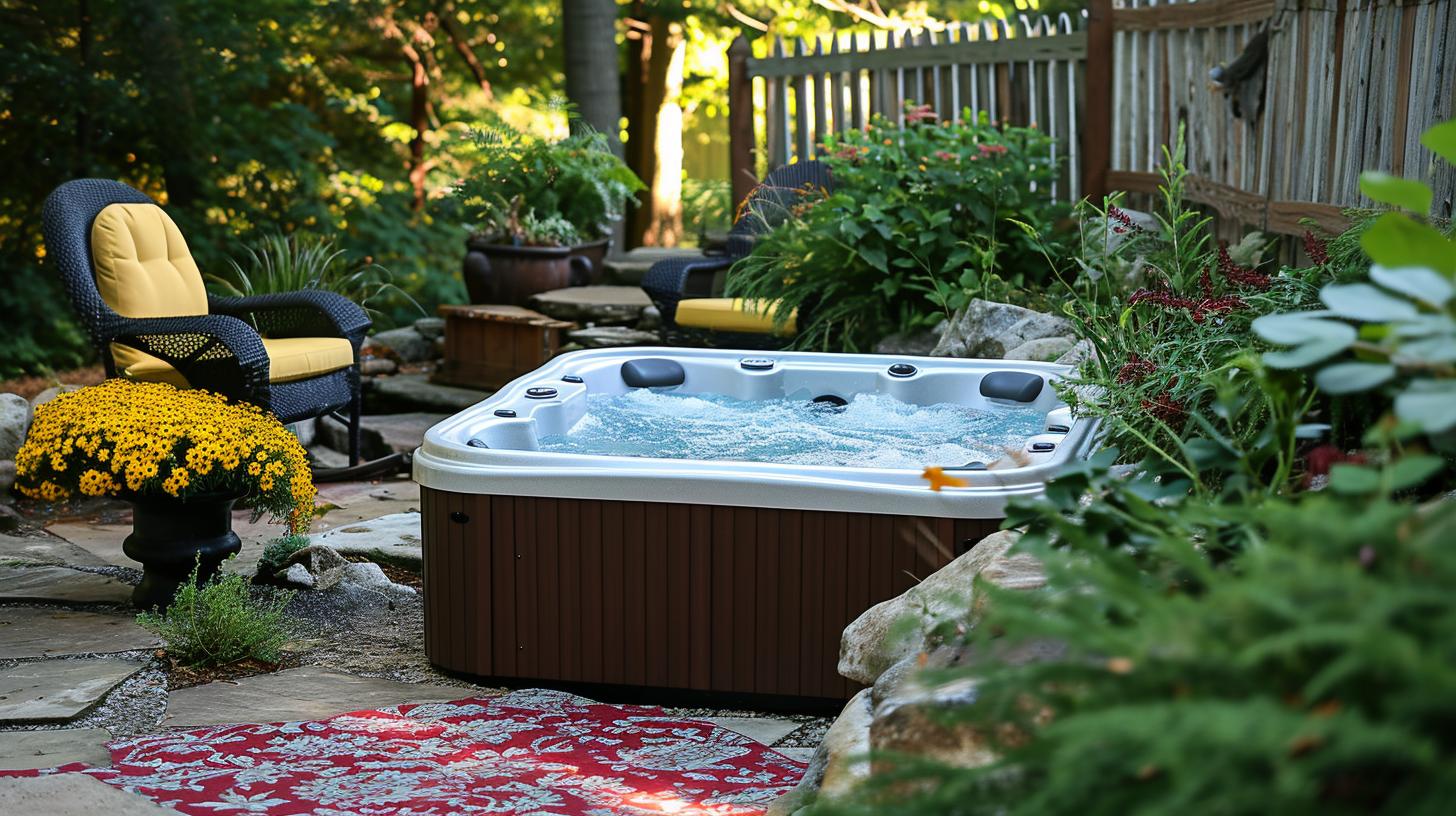 Upgrade your backyard with the Legacy Intrepid hot tub