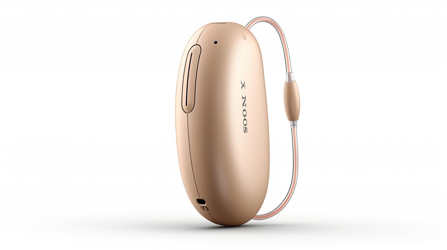 Compact and powerful SONY E10 hearing aid