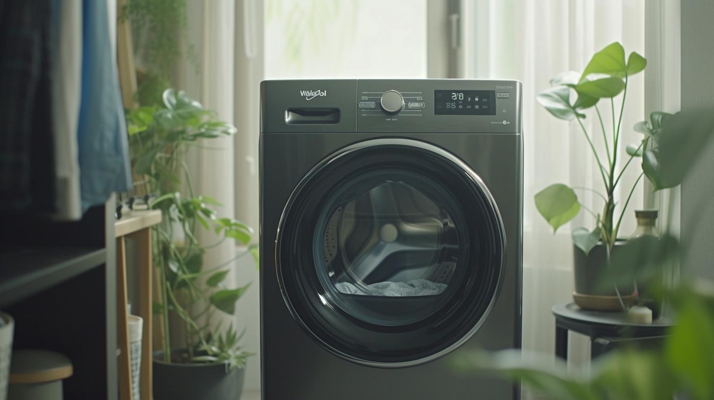Instructions for using a Whirlpool washing machine at home