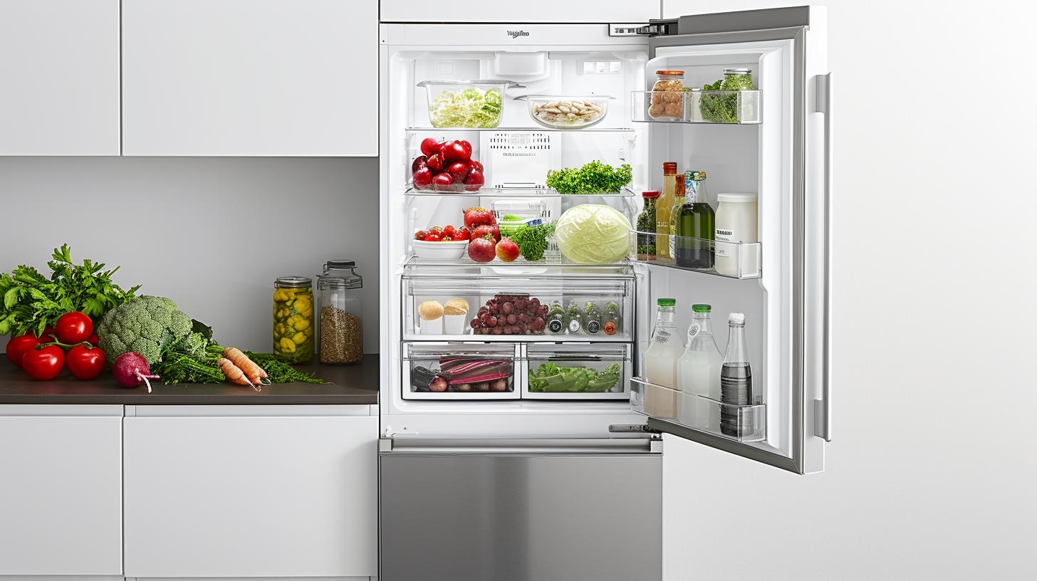 Large Capacity Whirlpool Refrigerator with Bottom Freezer