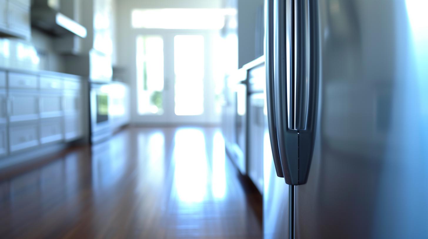 Energy-efficient Whirlpool side-by-side refrigerator with spacious interior